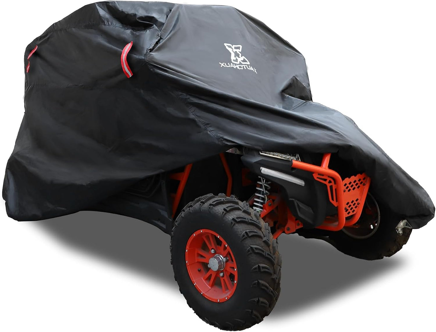 UTV Cover Waterproof Storage Cover Sun Rain Shade Protection Full Covers for Polaris RZR 570 800 900 S 1000 XP 900 XP 1000 Trail 2 Seater 4 Wheeler Black