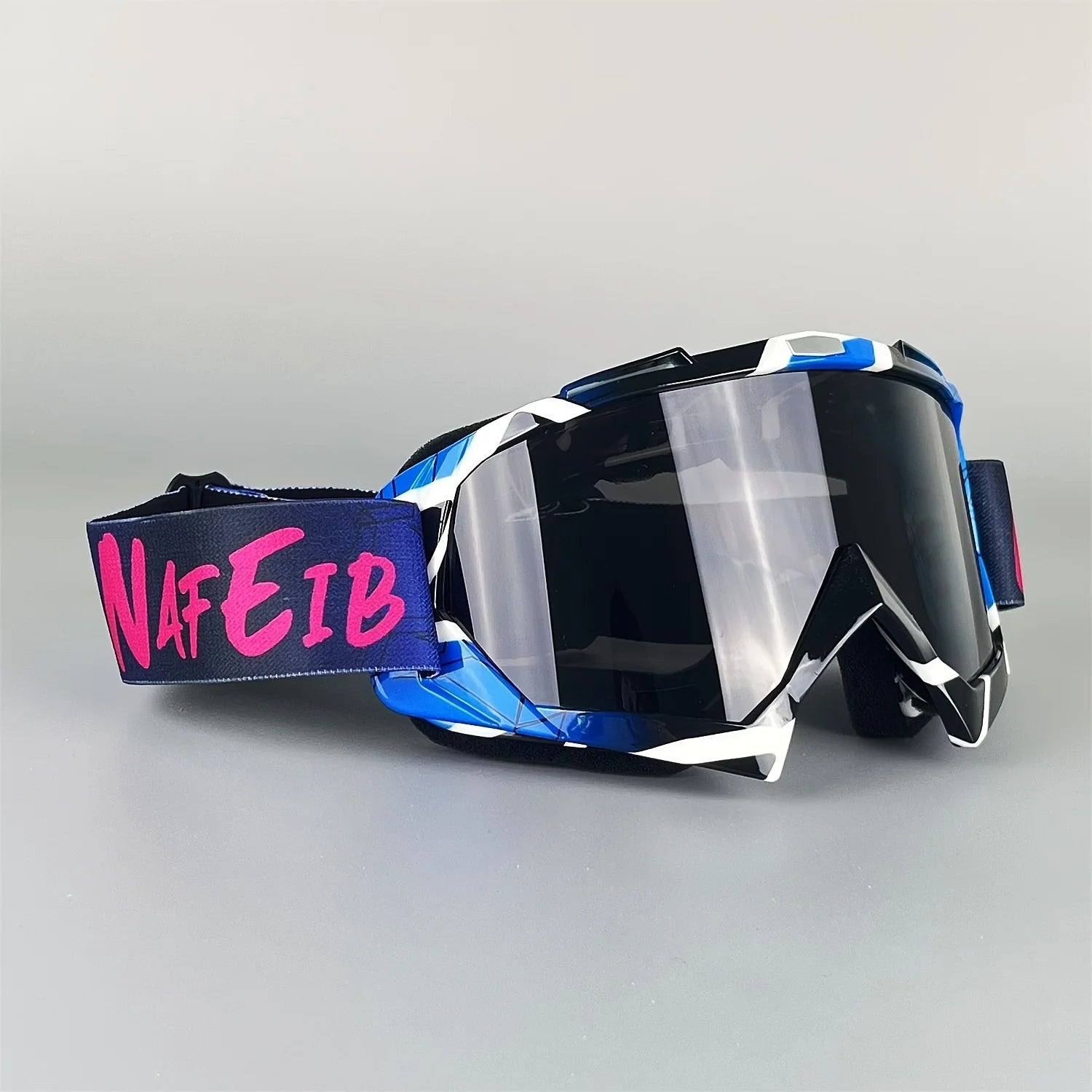 NAFEIB Off-Road Motorcycle Goggles, Skiing Windproof Goggles, Men'S and Women'S Universal Cycling Helmets, Glasses