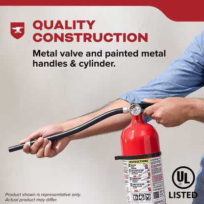 Home 3-A:40-B:C Class ABC 2.5 Lb. Fire Extinguisher, FA340