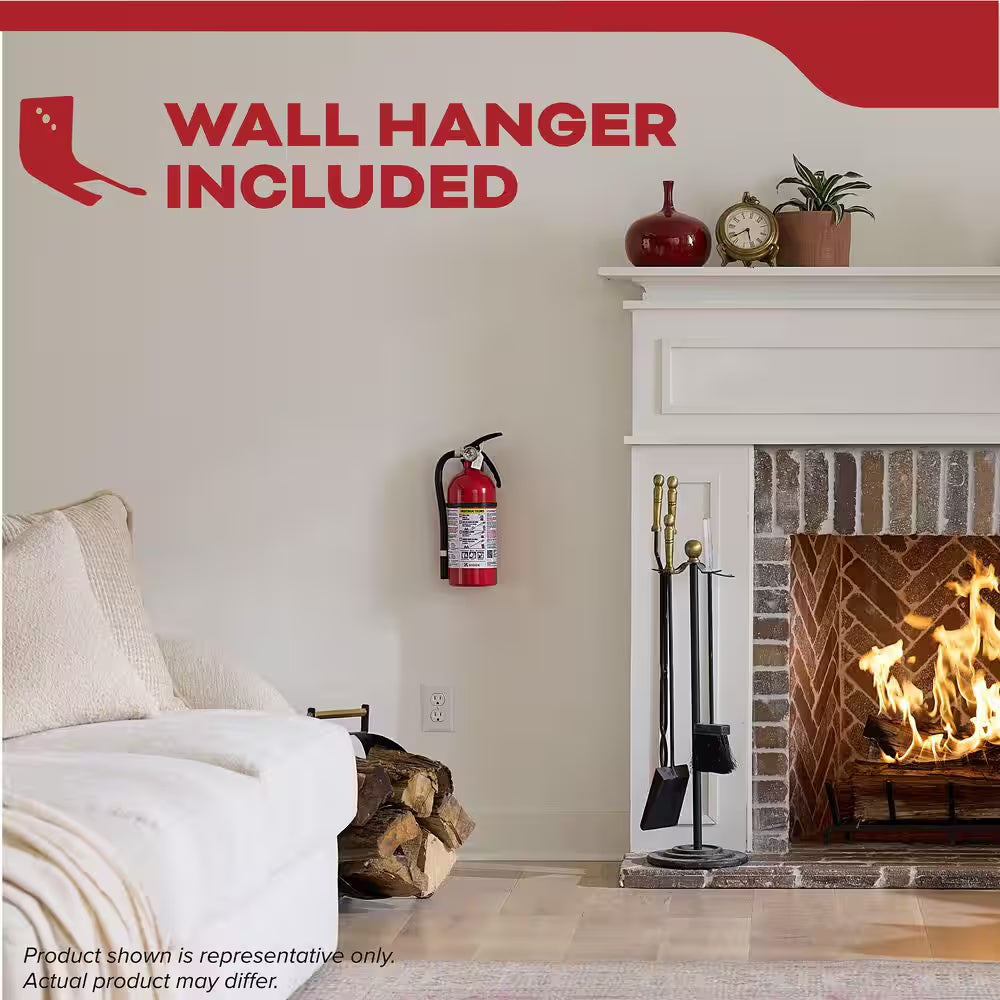 Home 3-A:40-B:C Class ABC 2.5 Lb. Fire Extinguisher, FA340