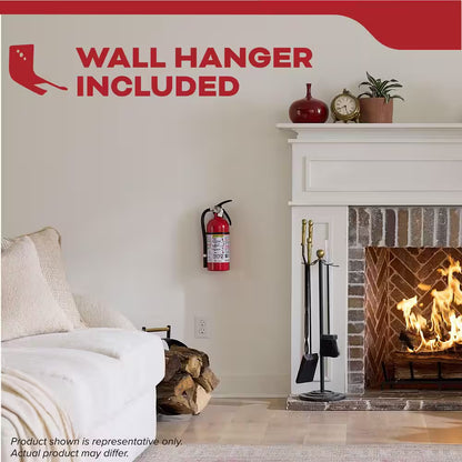 Home 3-A:40-B:C Class ABC 2.5 Lb. Fire Extinguisher, FA340