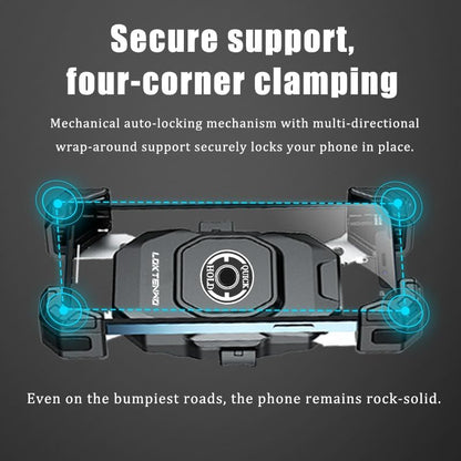 Anti-Theft UTV Phone Mount with Vibration Dampener, Adjustable UTV Cellphone Holder Fit on 1.5''/1.65''/1.75''/1.85'' Roll Cage Bar, for 5.4''-7'' Smartphone