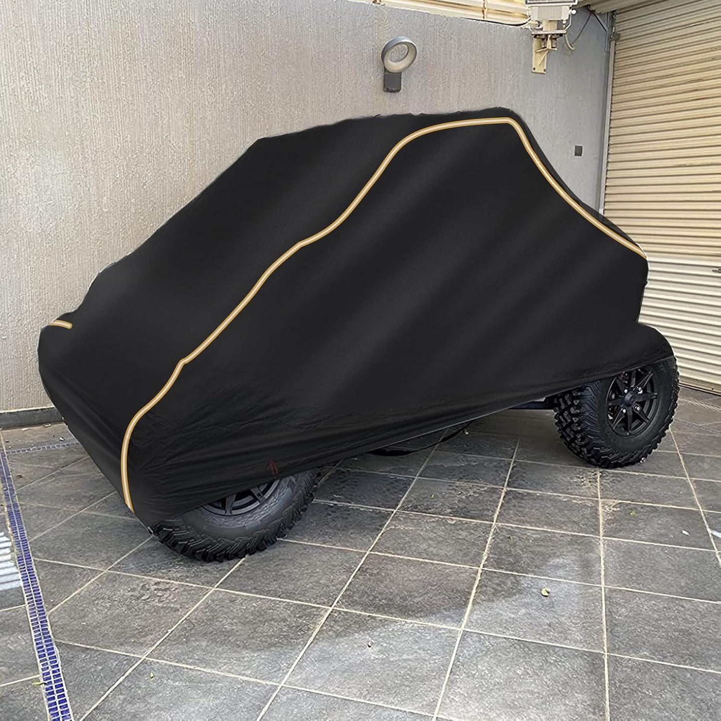 420D UTV Cover 2 Seater Heavy Duty Compatible with Polaris RZR General, Can Am Maverick, Talon, Teryx4, CFMOTO Zforce 800 950, Viking YXZ1000R, 2-3 Seater All Weather Protection Sxs Cover
