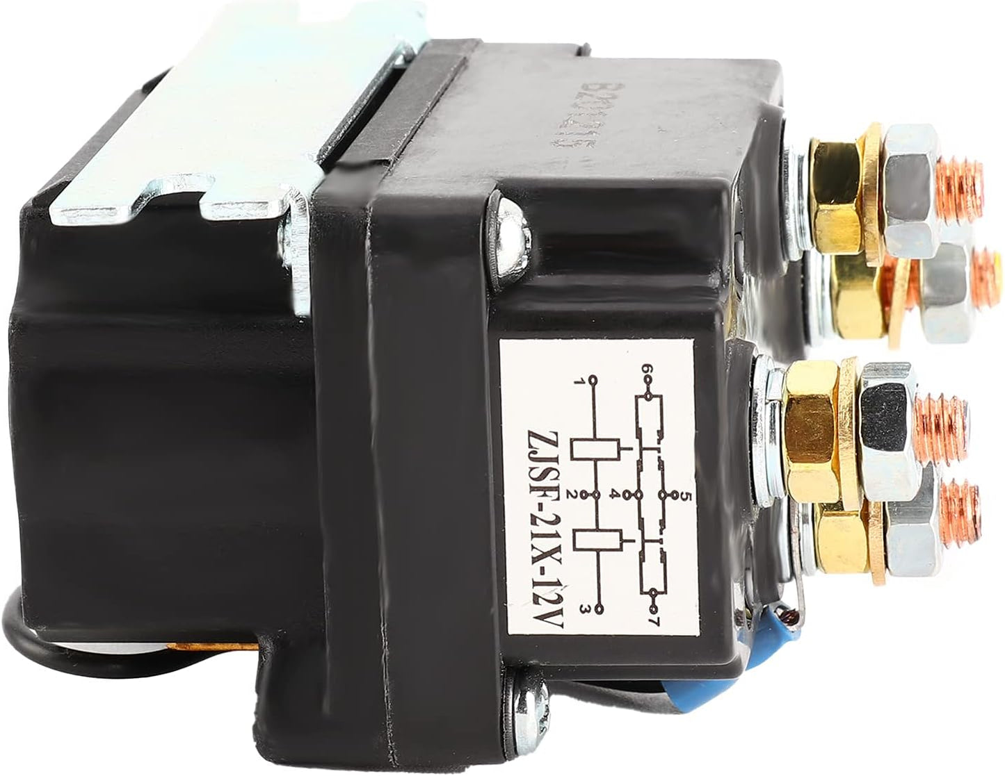 Warn Vxr 25 Winch Solenoid,Selenoid for Winch,Warn Winch Solenoid Warn Winch Solenoids Winch Accessories Winch Solenoid Relay Contactor 12V 250A for Aut Utv Suv with 30005000Lbs Winches
