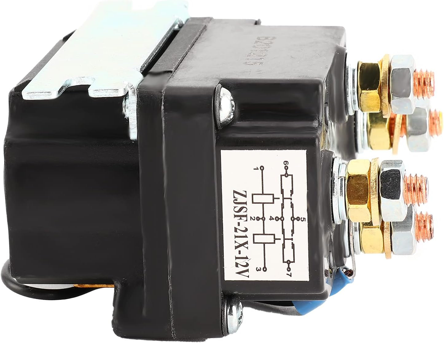 Warn Vxr 25 Winch Solenoid,Selenoid for Winch,Warn Winch Solenoid Warn Winch Solenoids Winch Accessories Winch Solenoid Relay Contactor 12V 250A for Aut Utv Suv with 30005000Lbs Winches