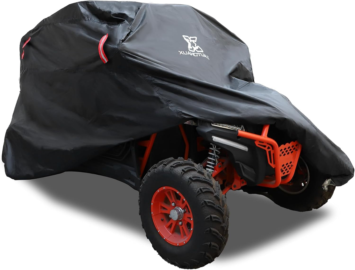 UTV Cover Waterproof Storage Cover Sun Rain Shade Protection Full Covers for Polaris RZR 570 800 900 S 1000 XP 900 XP 1000 Trail 2 Seater 4 Wheeler Black