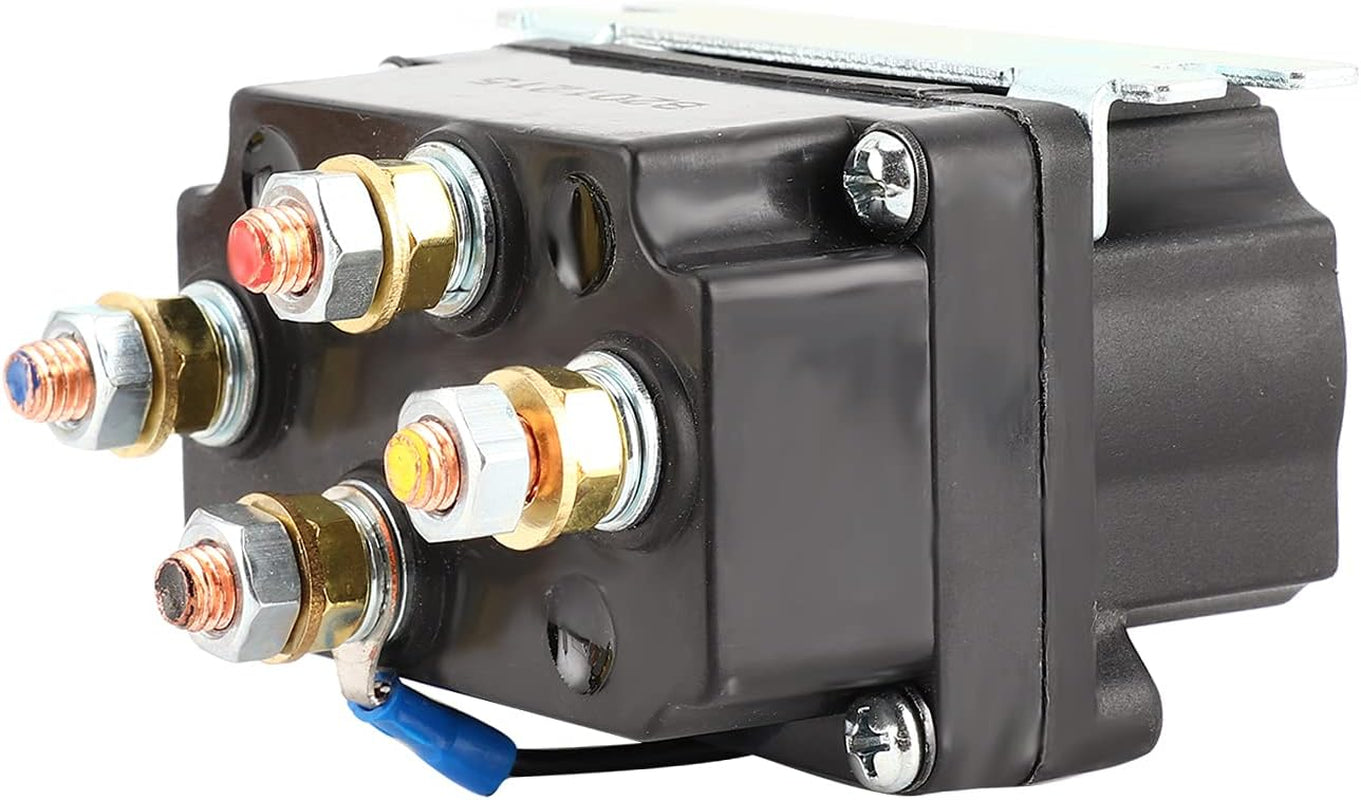Warn Vxr 25 Winch Solenoid,Selenoid for Winch,Warn Winch Solenoid Warn Winch Solenoids Winch Accessories Winch Solenoid Relay Contactor 12V 250A for Aut Utv Suv with 30005000Lbs Winches