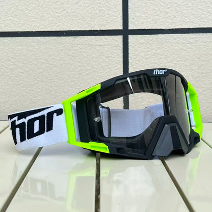 Motocross Goggles, Windproof Eyewear for Off-Road Motorcycles, Bicycle Helmets, Motorcycles, and Off-Road Biking Accessories VTT