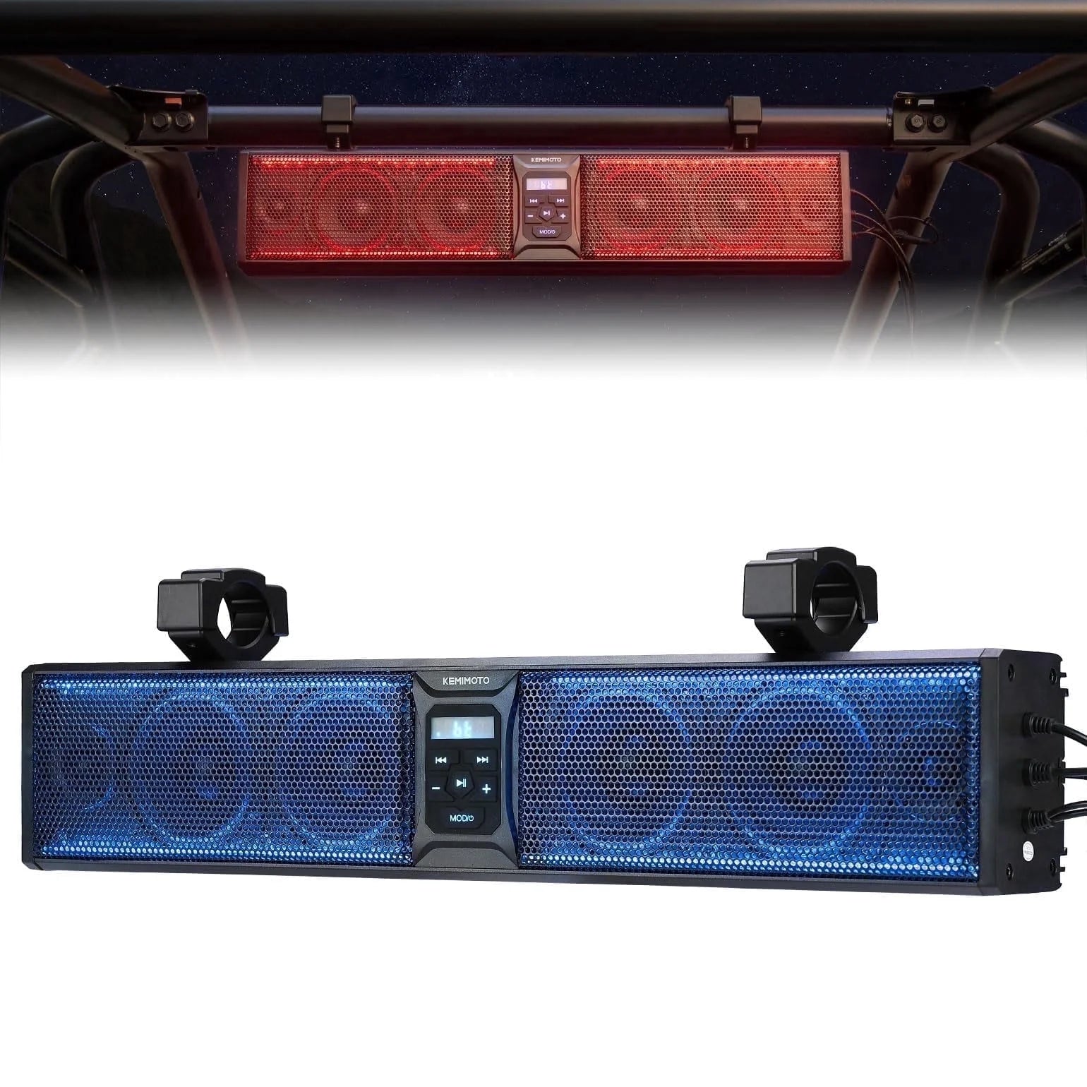26'' RGB Bluetooth Sound Bar for ATV/UTV - Premium Vehicle Speakers