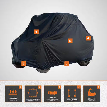 Sport UTV Cover, X-Large, Black