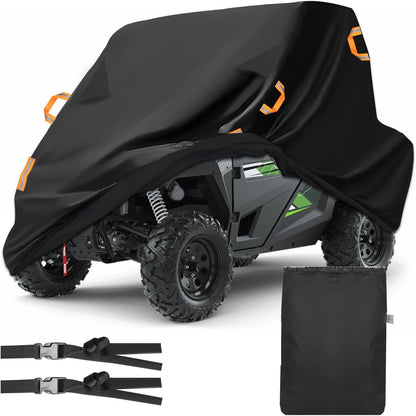 4-6 Seaters UTV Covers Waterproof Outdoor,Heavy Duty Fadeless Oxford Cloth,Windproof All Weather Side by Side Covers Accessories for Polaris RZR Can-Am Yamaha Honda,157Lx59Wx71H Inches
