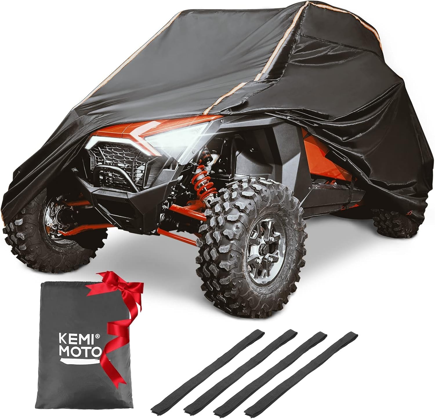 420D UTV Cover 2 Seater Heavy Duty Compatible with Polaris RZR General, Can Am Maverick, Talon, Teryx4, CFMOTO Zforce 800 950, Viking YXZ1000R, 2-3 Seater All Weather Protection Sxs Cover