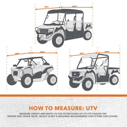 Sport UTV Cover, X-Large, Black