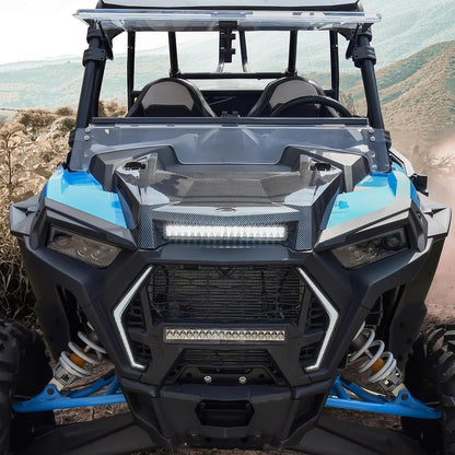 LED Hood Scoop Light for Polaris RZR XP 1000/XP Turbo/Turbo S 2019-2023, Front LED Auxiliary Light Hood Accent Lamp DRL Accessories